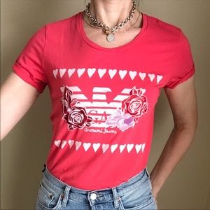 Armani Jeans  Logo t-shirt  graphic tee